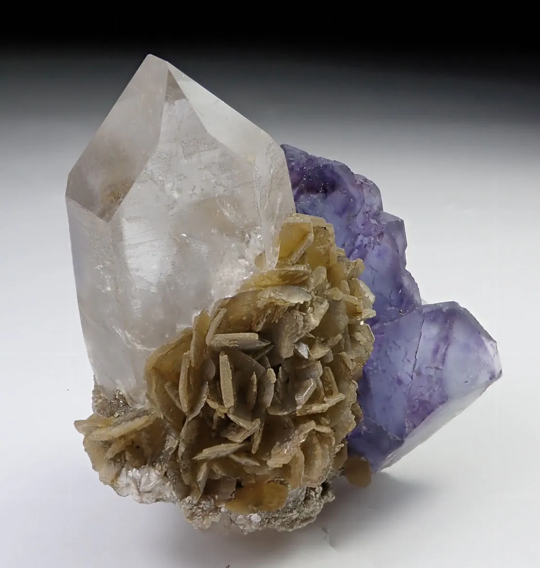 Fluorite, Quartz and Siderite - image 4