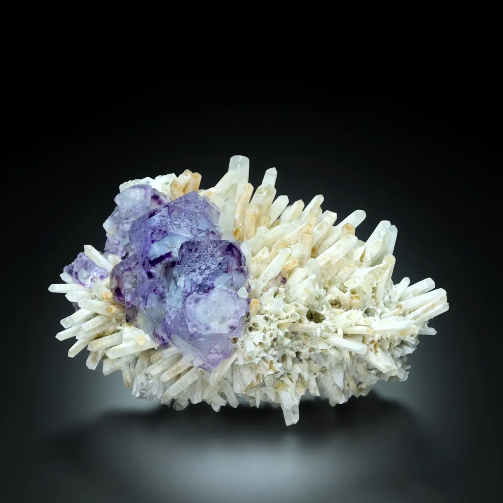 Fluorite, Quartz & Arsenopyrite - image 3