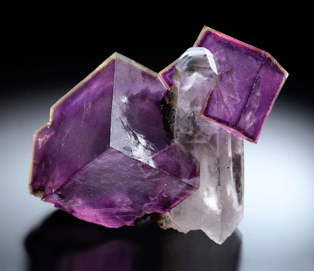 Fluorite, Quartz image