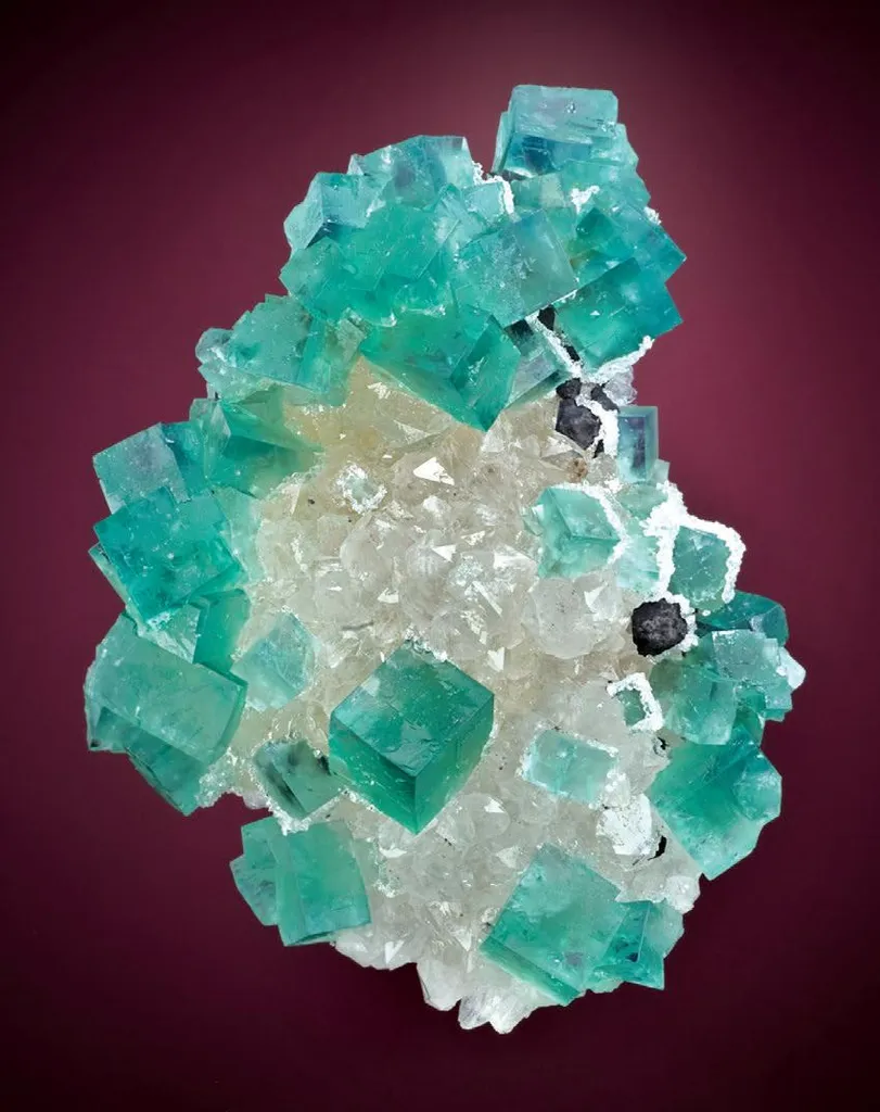 Fluorite, Quartz image