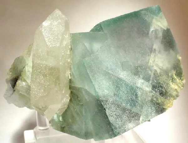 Fluorite, Quartz - image 1