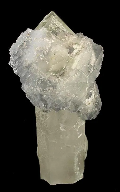 Fluorite, Quartz - image 1