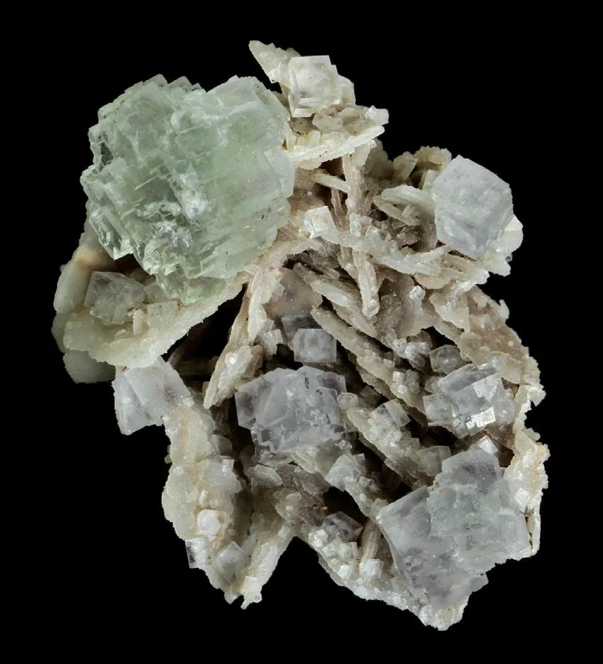 Fluorite, Quartz, Calcite image