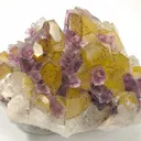 Fluorite, Quartz - image 1
