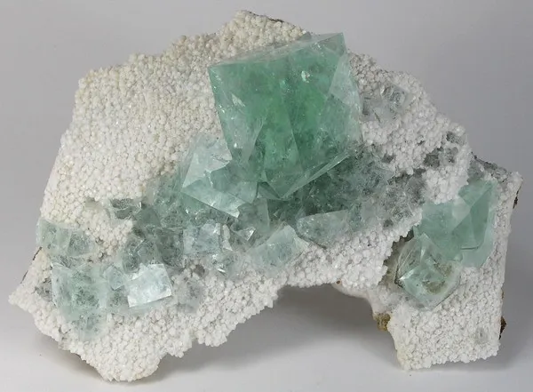 Fluorite, Quartz image