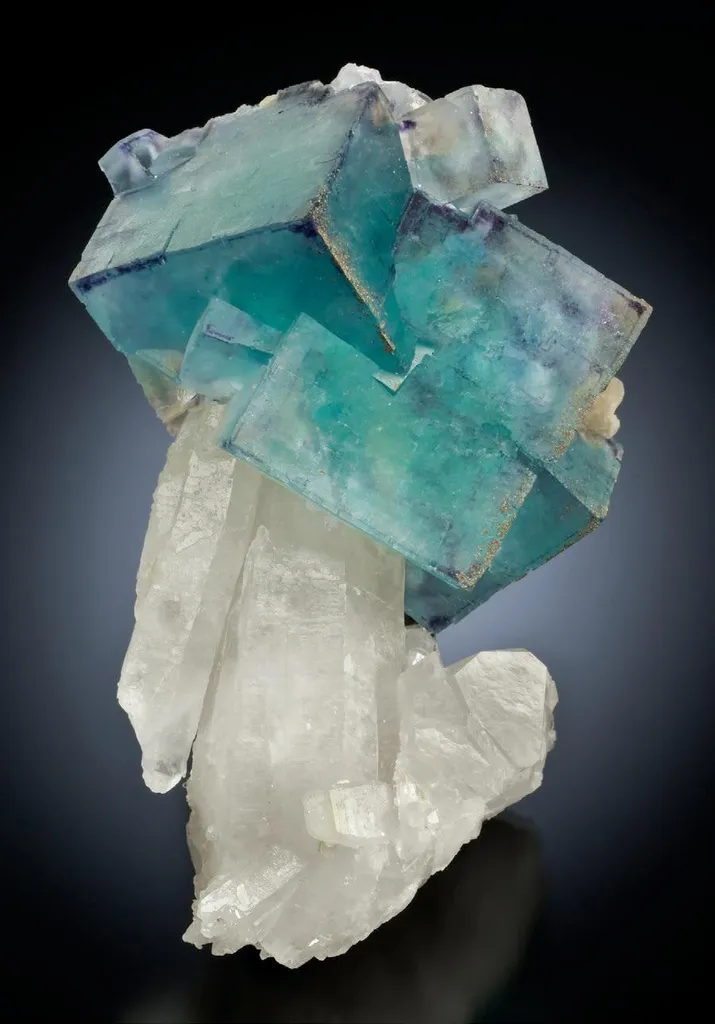 Fluorite, Quartz image
