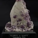 Fluorite, Quartz - image 2
