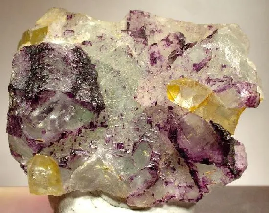 Fluorite, Quartz image