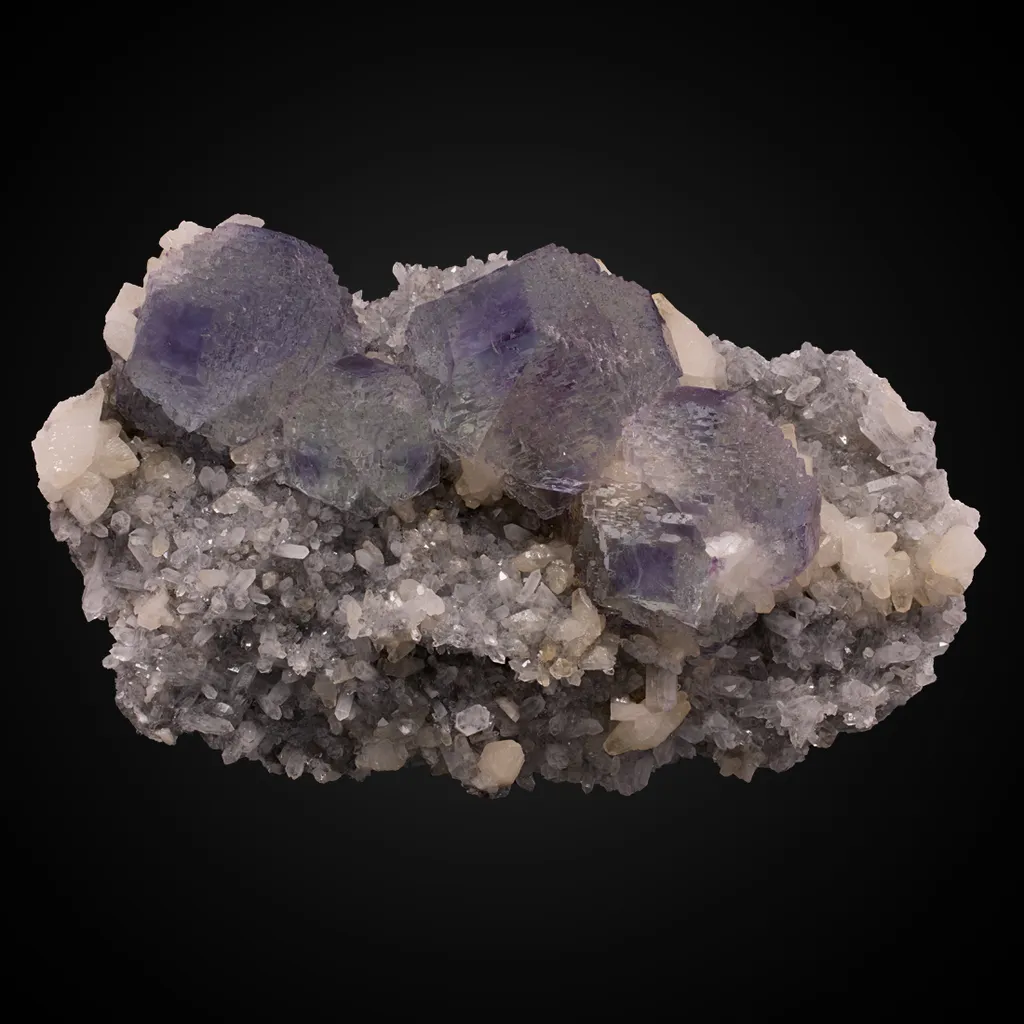 Fluorite, Quartz image