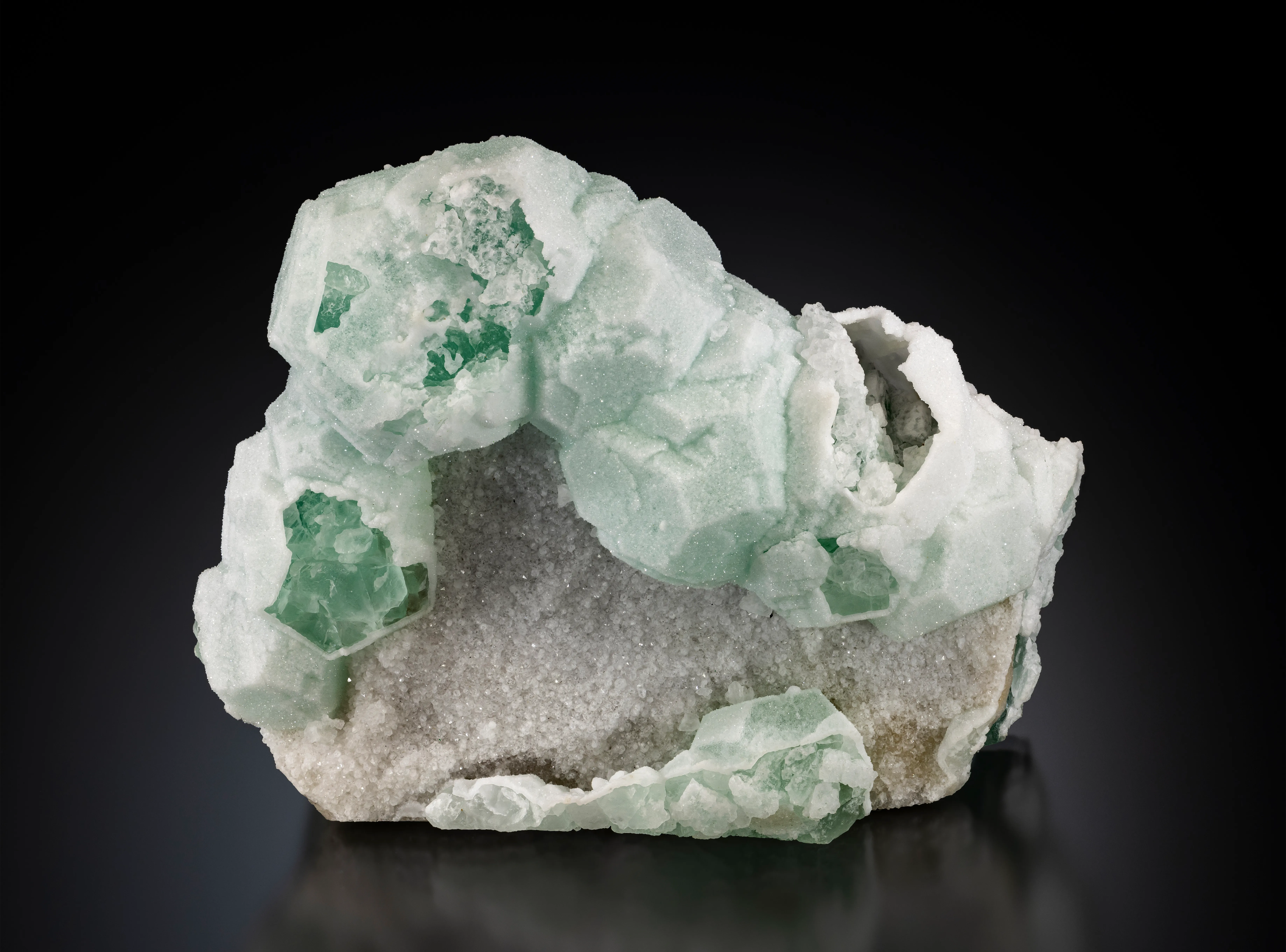Fluorite, Quartz from China, Fujian - image 1