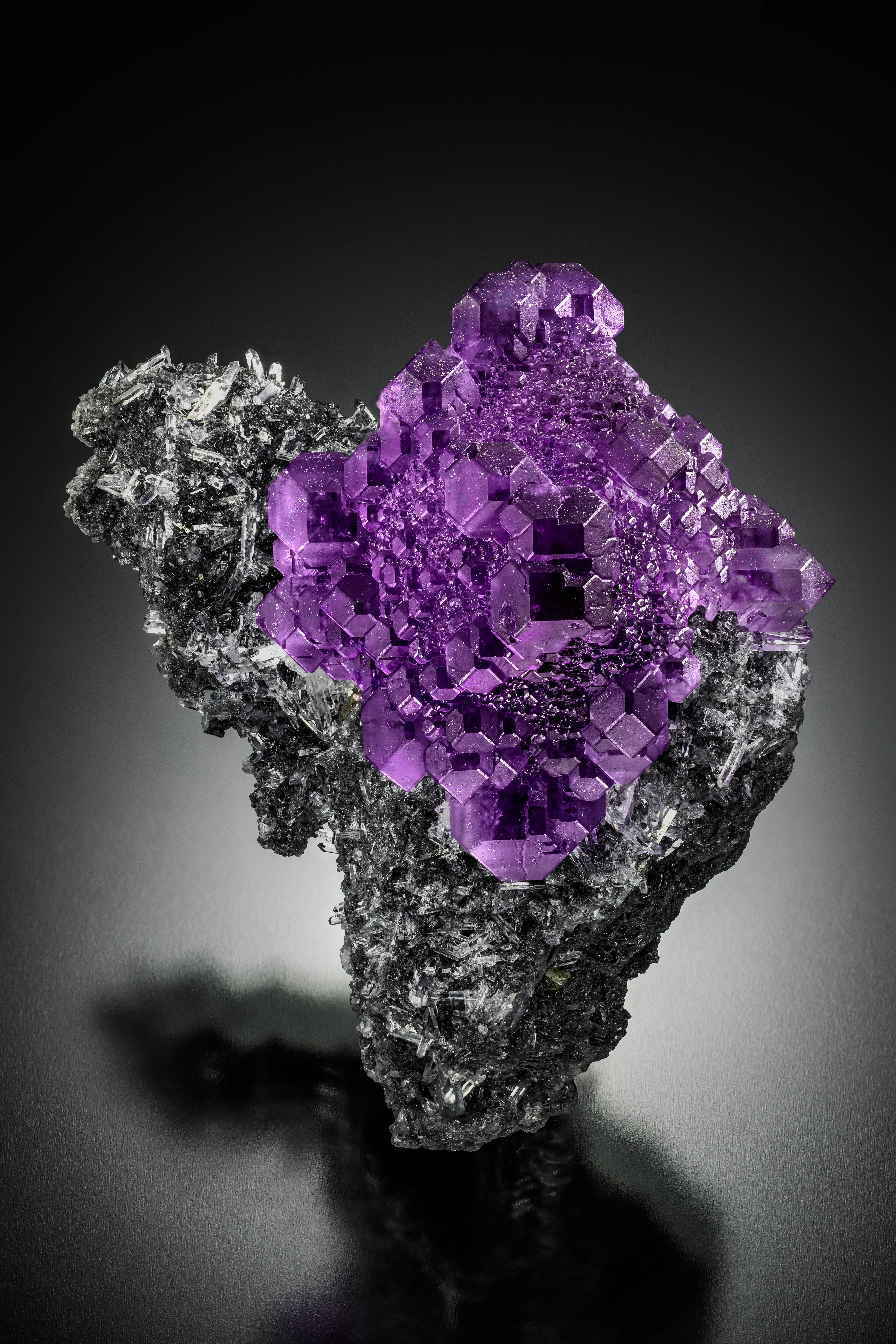 Fluorite, Quartz from China, Fujian, Quanzhou - image 2