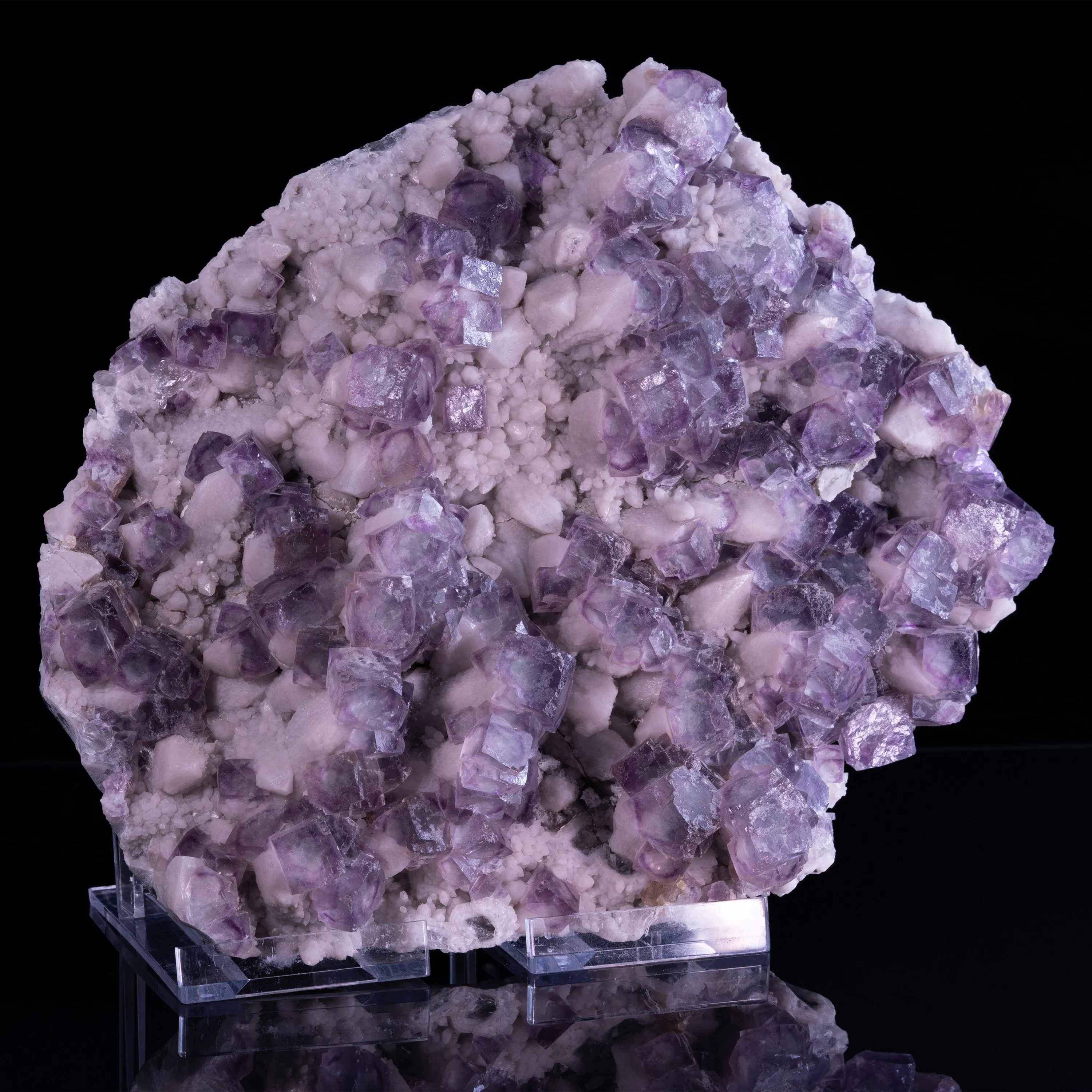 Fluorite, Quartz from China, Inner Mongolia, Huanggang Mine - image 1