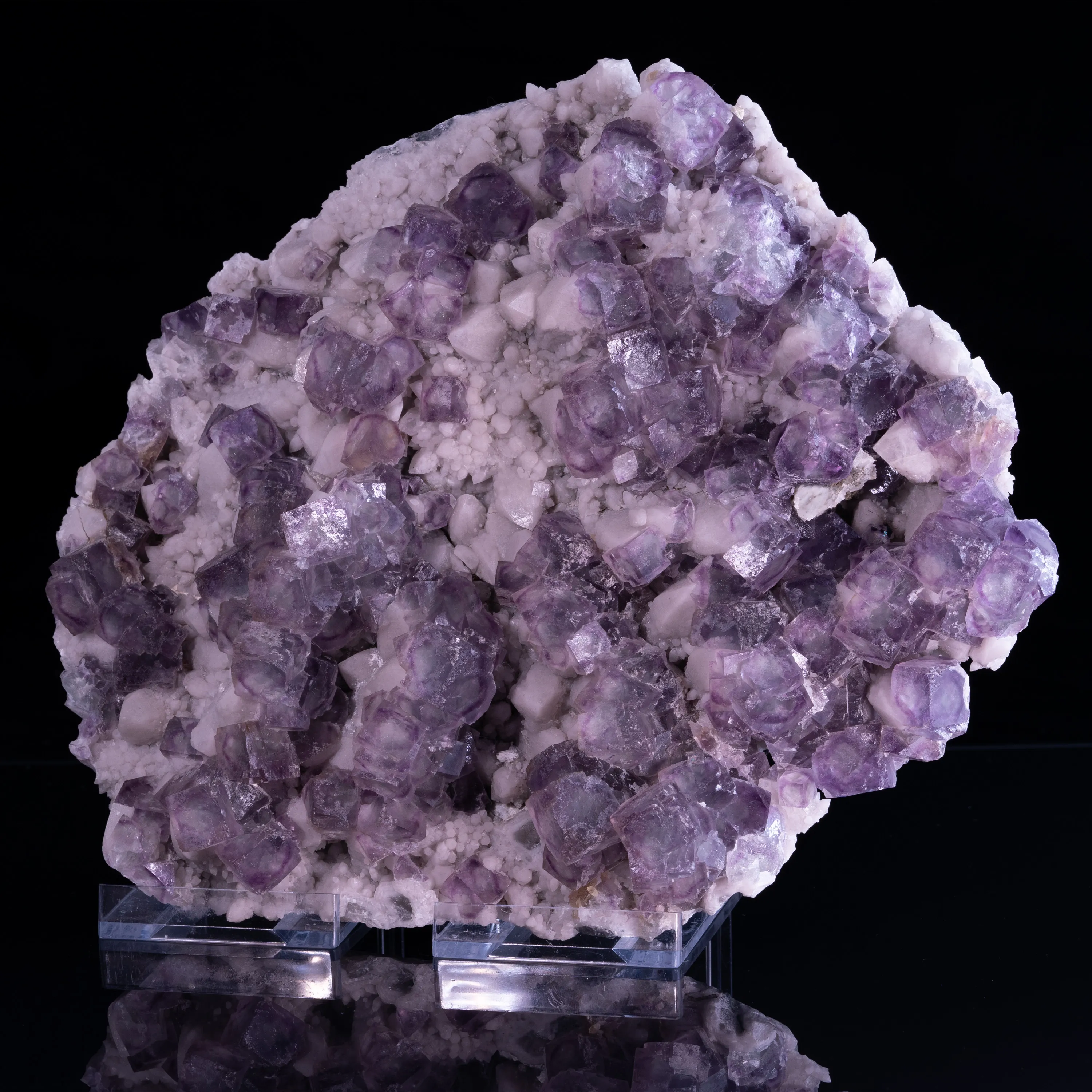 Fluorite, Quartz from China, Inner Mongolia, Huanggang Mine - image 3