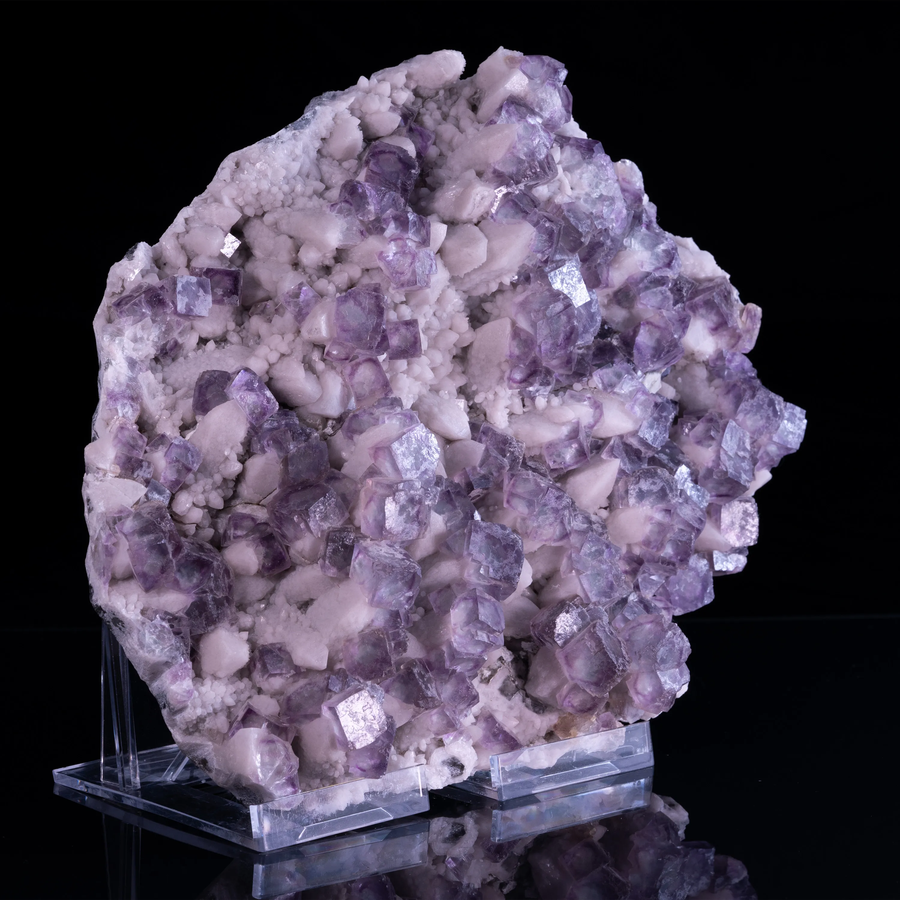 Fluorite, Quartz from China, Inner Mongolia, Huanggang Mine - image 2