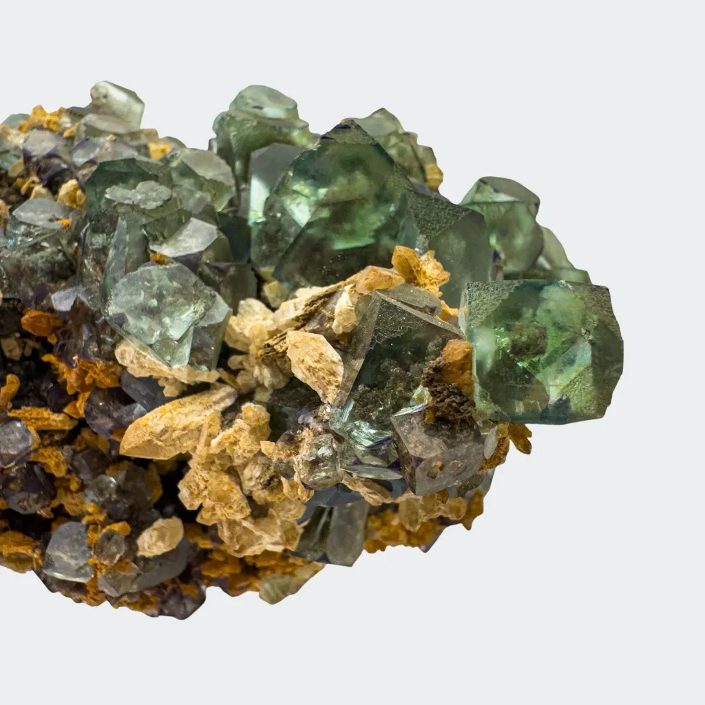 Fluorite & Quartz from Namibia, Otjozondjupa Region, Otjiwarongo Constituency, Okorusu Mine - image 3