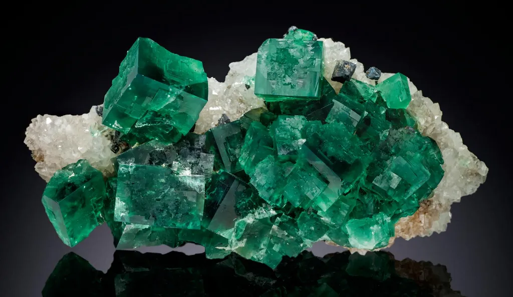 Fluorite, Quartz, Galena image