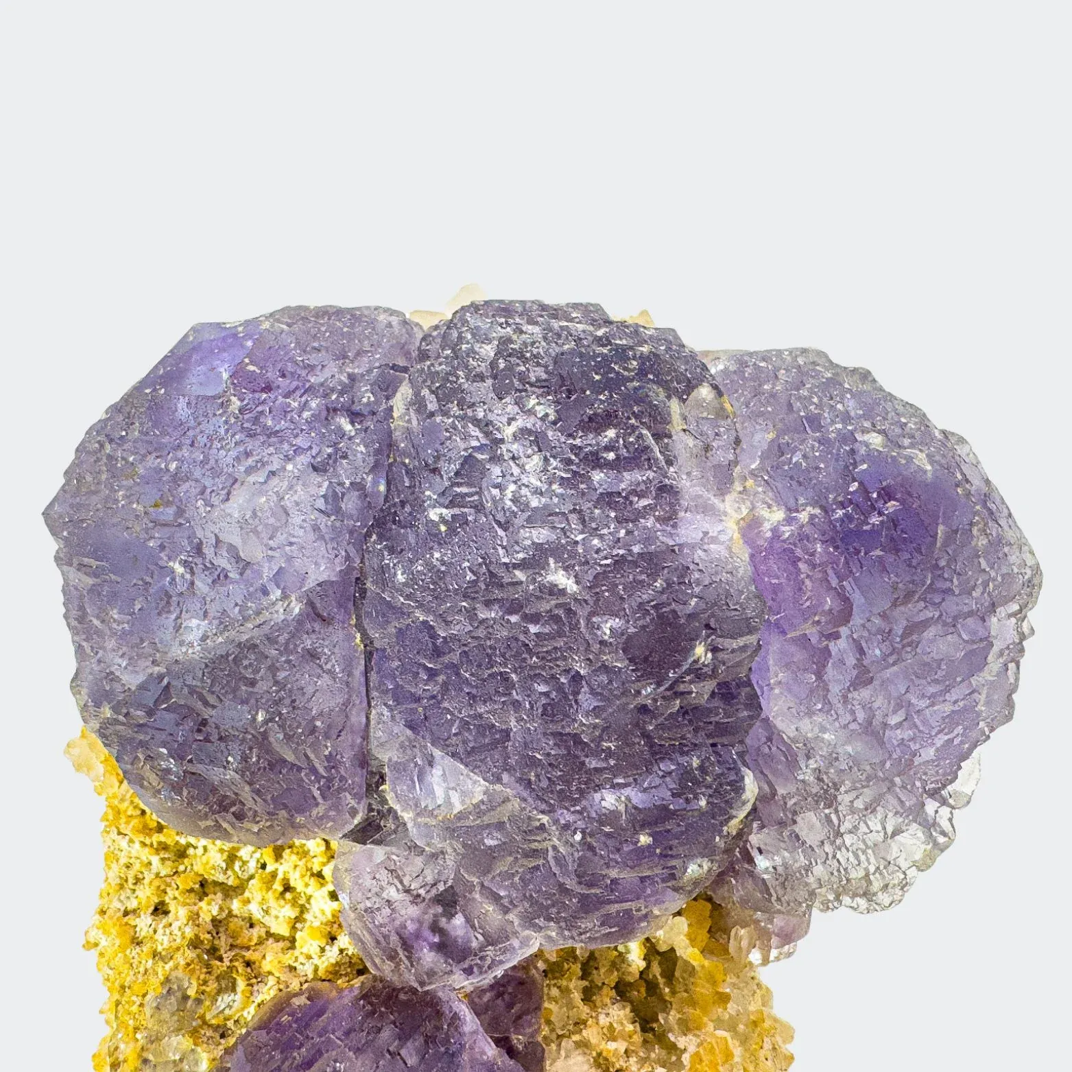 Fluorite & Quartz on Dolomite from China, Hunan, Hengyang, Leiyang Co., Shangbao Mine - image 2