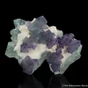 Fluorite, Quartz on Fluorite - image 1