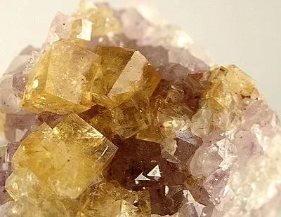 Fluorite, Quartz (Var: Amethyst) - image 2