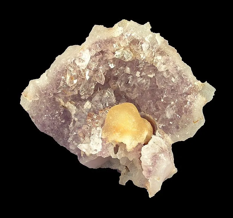 Fluorite, Quartz (Var: Amethyst) - image 1