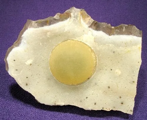 Fluorite, Quartz (Var: Chalcedony) image