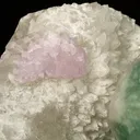 Fluorite, Quartz (Var: Rose Quartz), Quartz - image 2