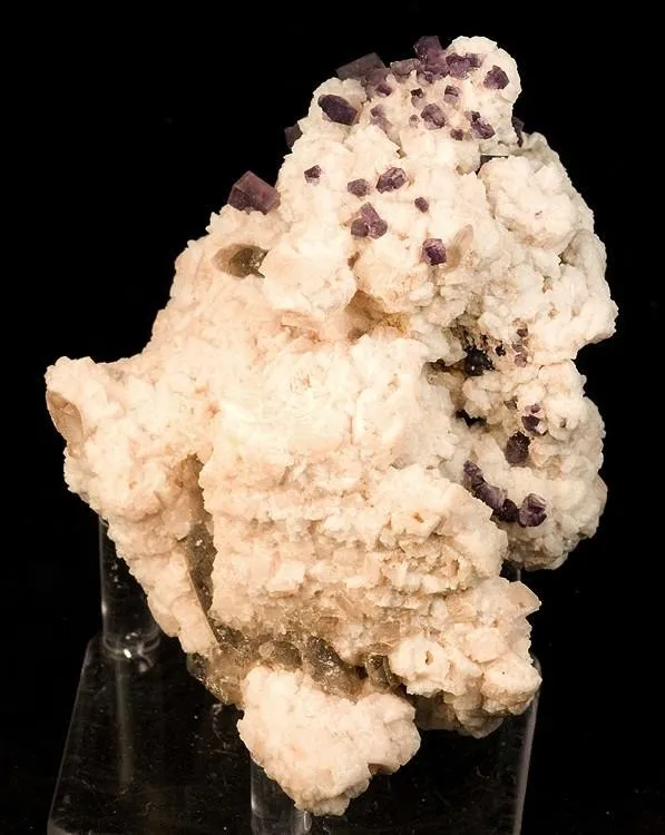 Fluorite, Quartz (Var: Smoky Quartz), Microcline image