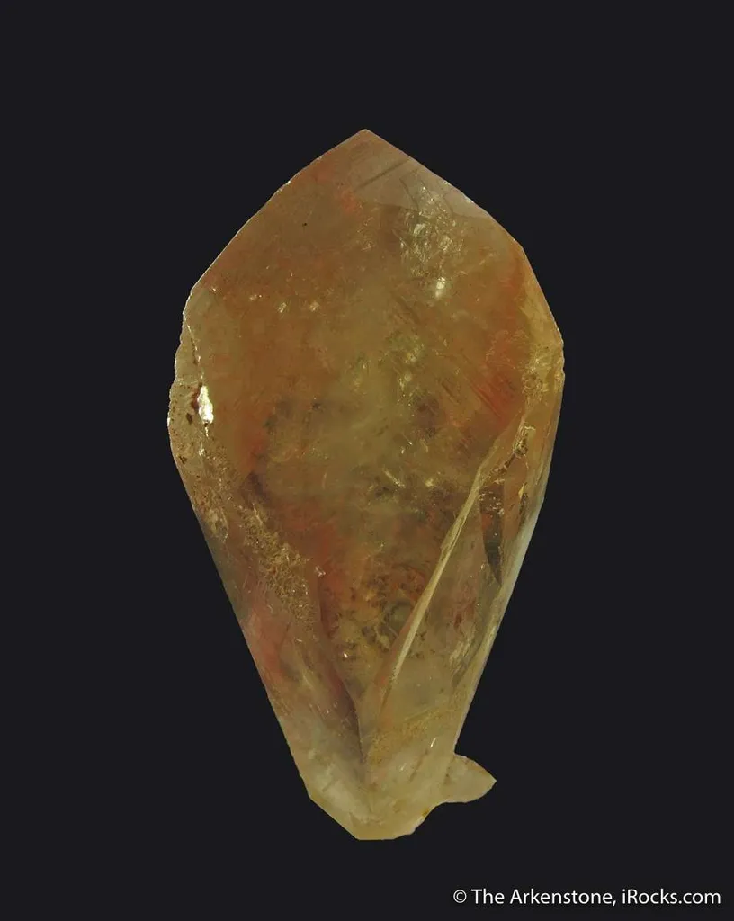 Fluorite (rare form) with Cinnabar - illustrated - image 7