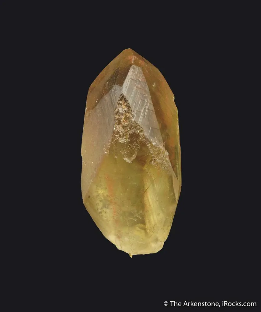 Fluorite (rare form) with Cinnabar - illustrated - image 4