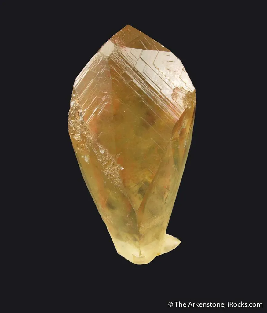 Fluorite (rare form) with Cinnabar - illustrated - image 2