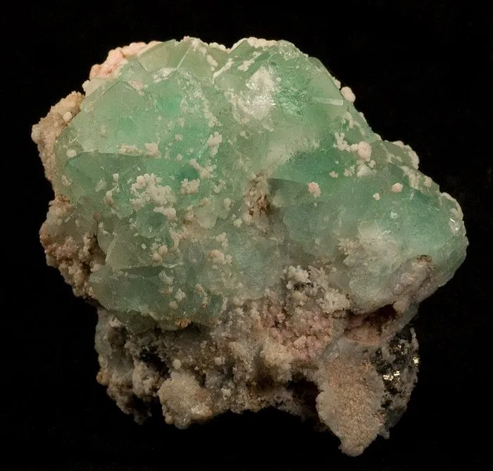 Fluorite, Rhodochrosite image