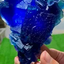 Fluorite, sapphire blue - image 3
