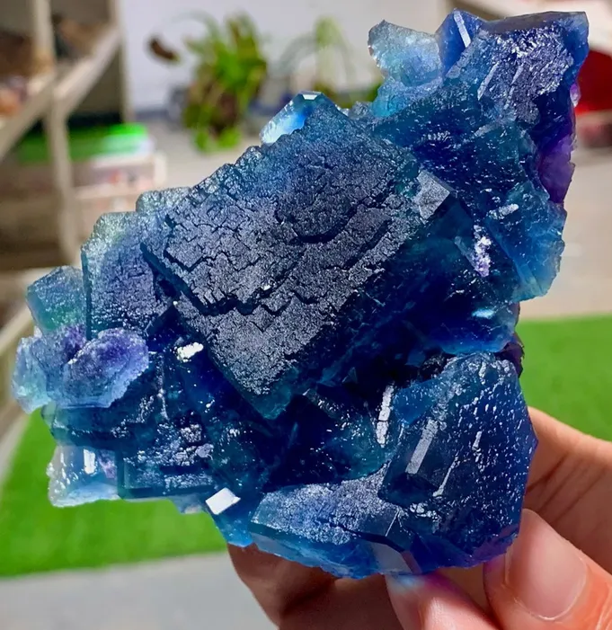 Fluorite, sapphire blue - image 4
