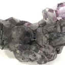 Fluorite, Schorl - image 1
