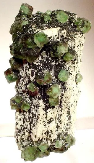 Fluorite, Schorl, Feldspar Group image