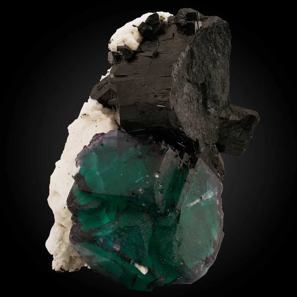 Fluorite, Schorl **ON HOLD** image