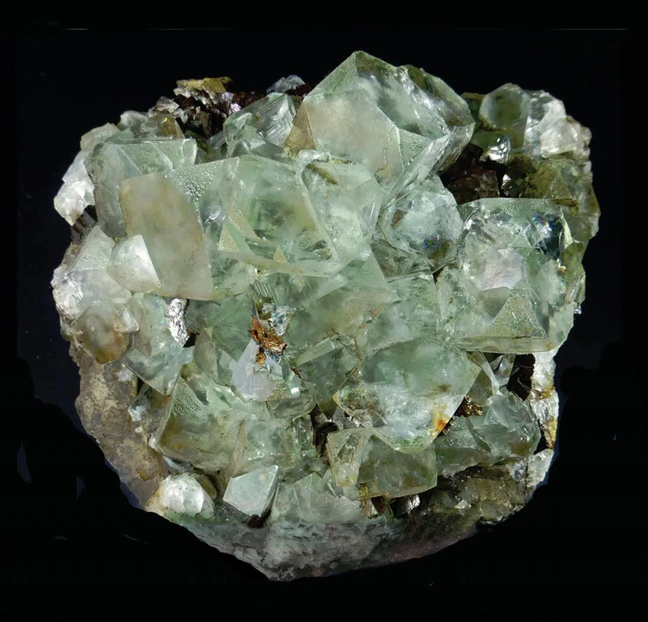 Fluorite, Siderite - image 1