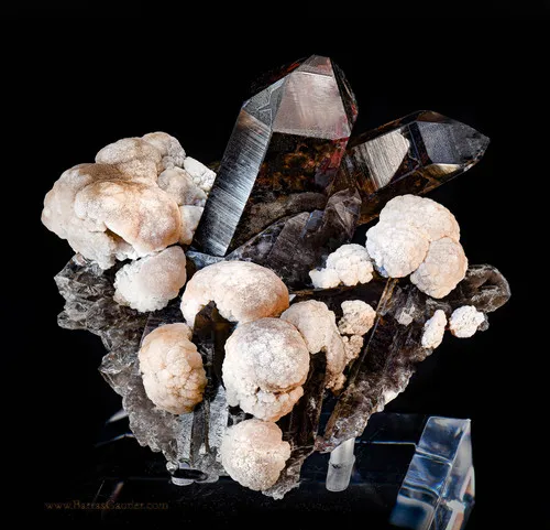 Fluorite - Smoky Quartz - image 3