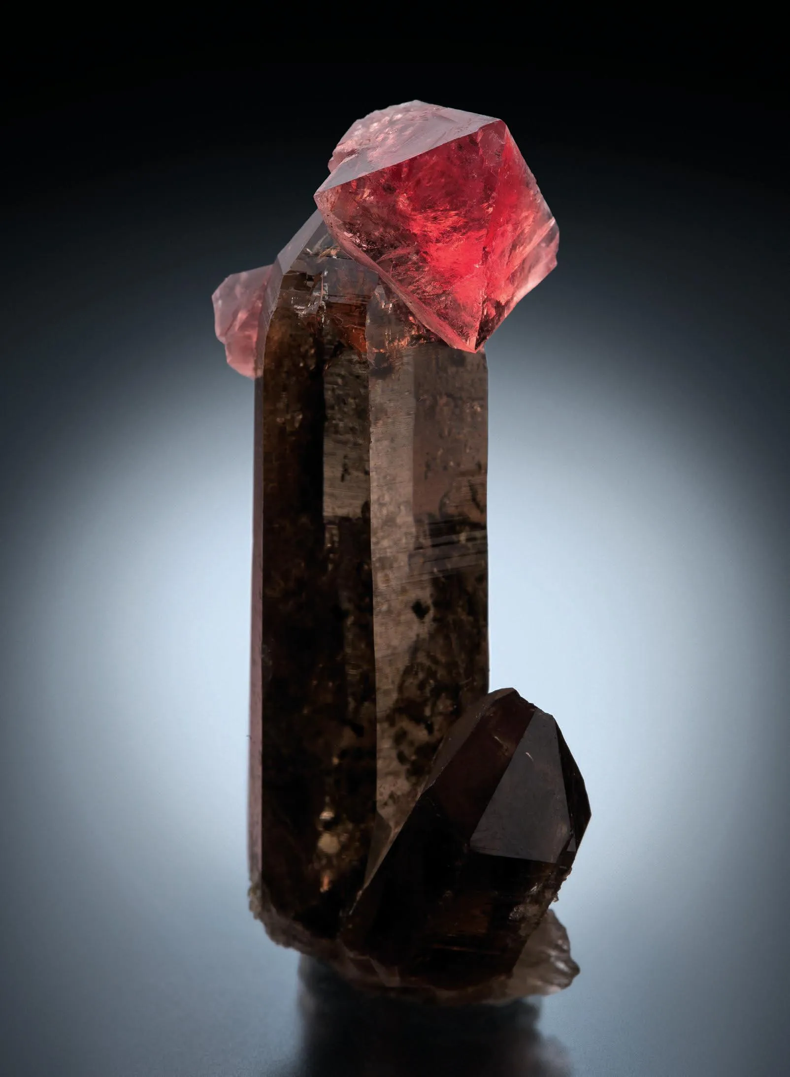 Fluorite, Smoky Quartz - image 1