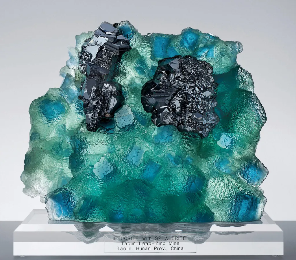 Fluorite, Sphalerite image