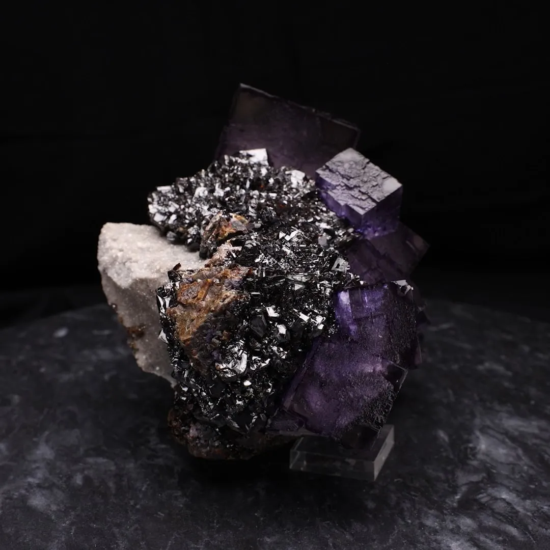 Fluorite, Sphalerite - image 2