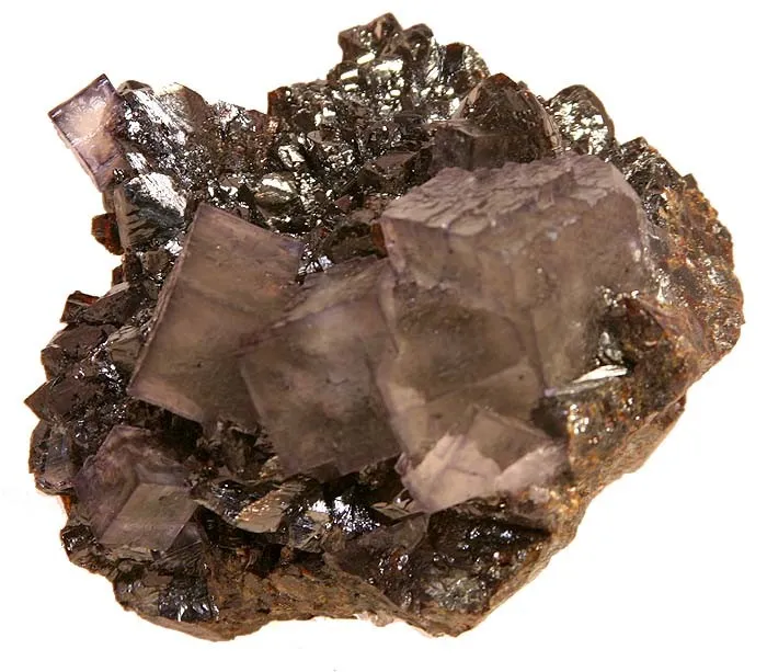 Fluorite, Sphalerite image