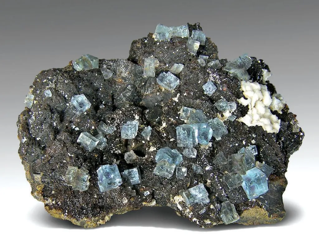 Fluorite, Sphalerite image