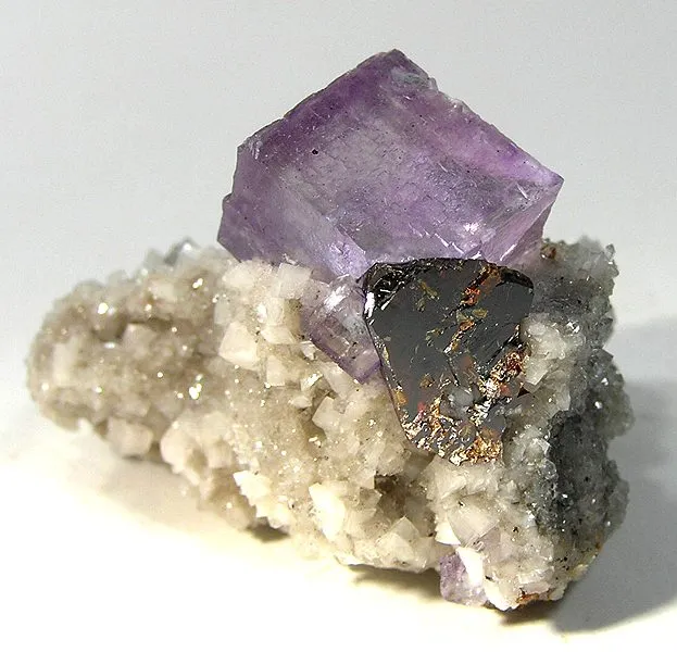 Fluorite, Sphalerite image