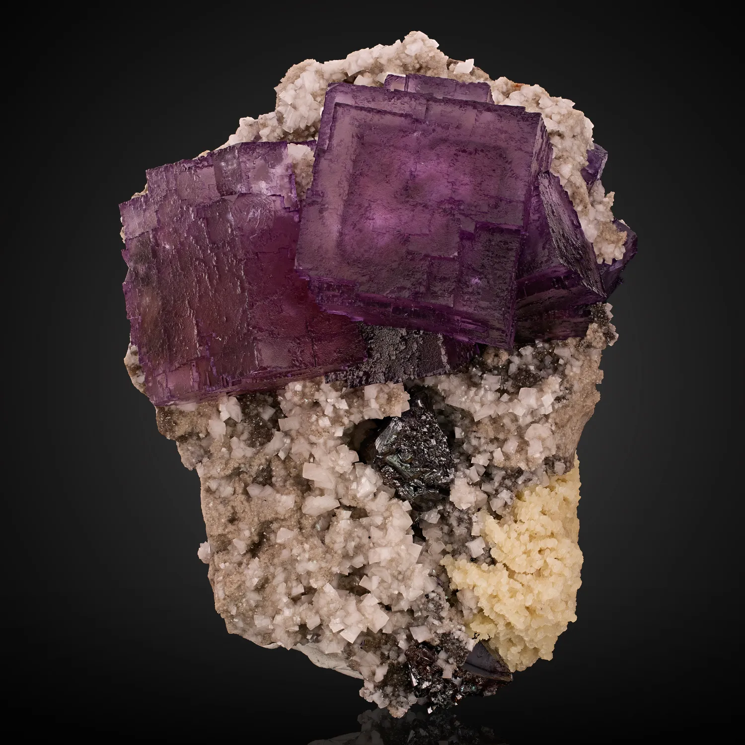 Fluorite, Sphalerite, Barite - image 1