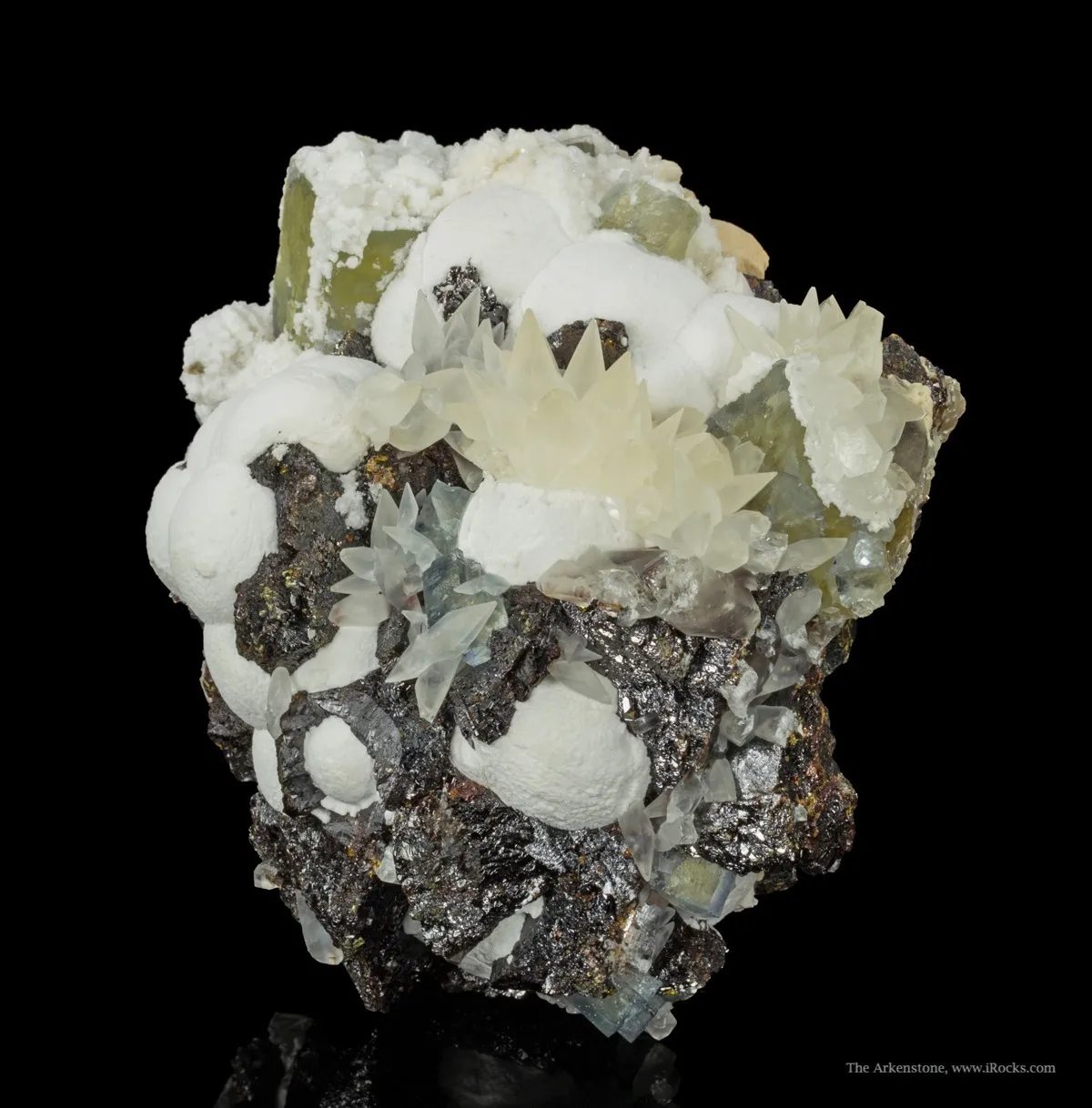 Fluorite, Sphalerite, Baryte, Calcite, Chalcopyrite - image 4