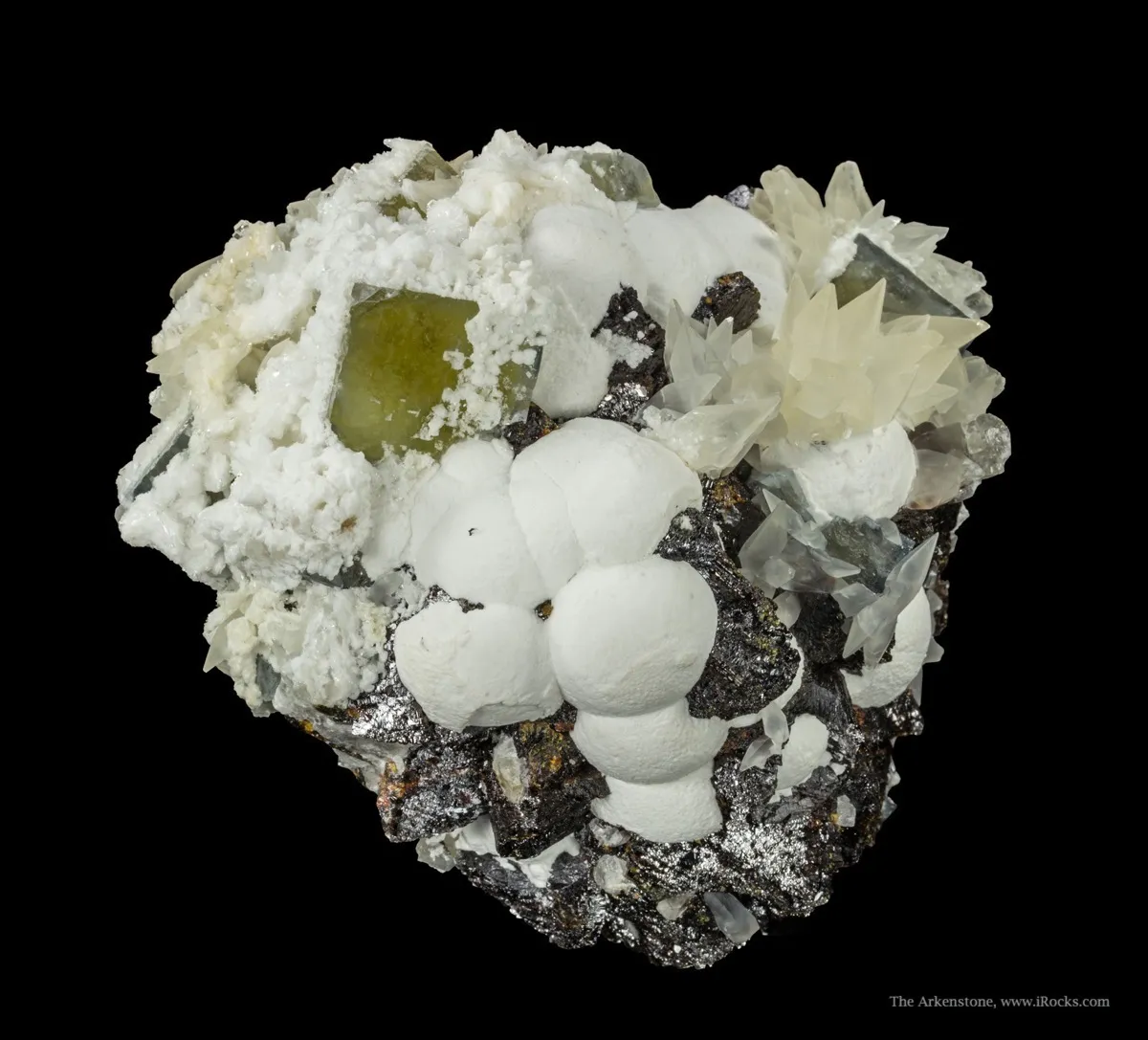 Fluorite, Sphalerite, Baryte, Calcite, Chalcopyrite - image 5