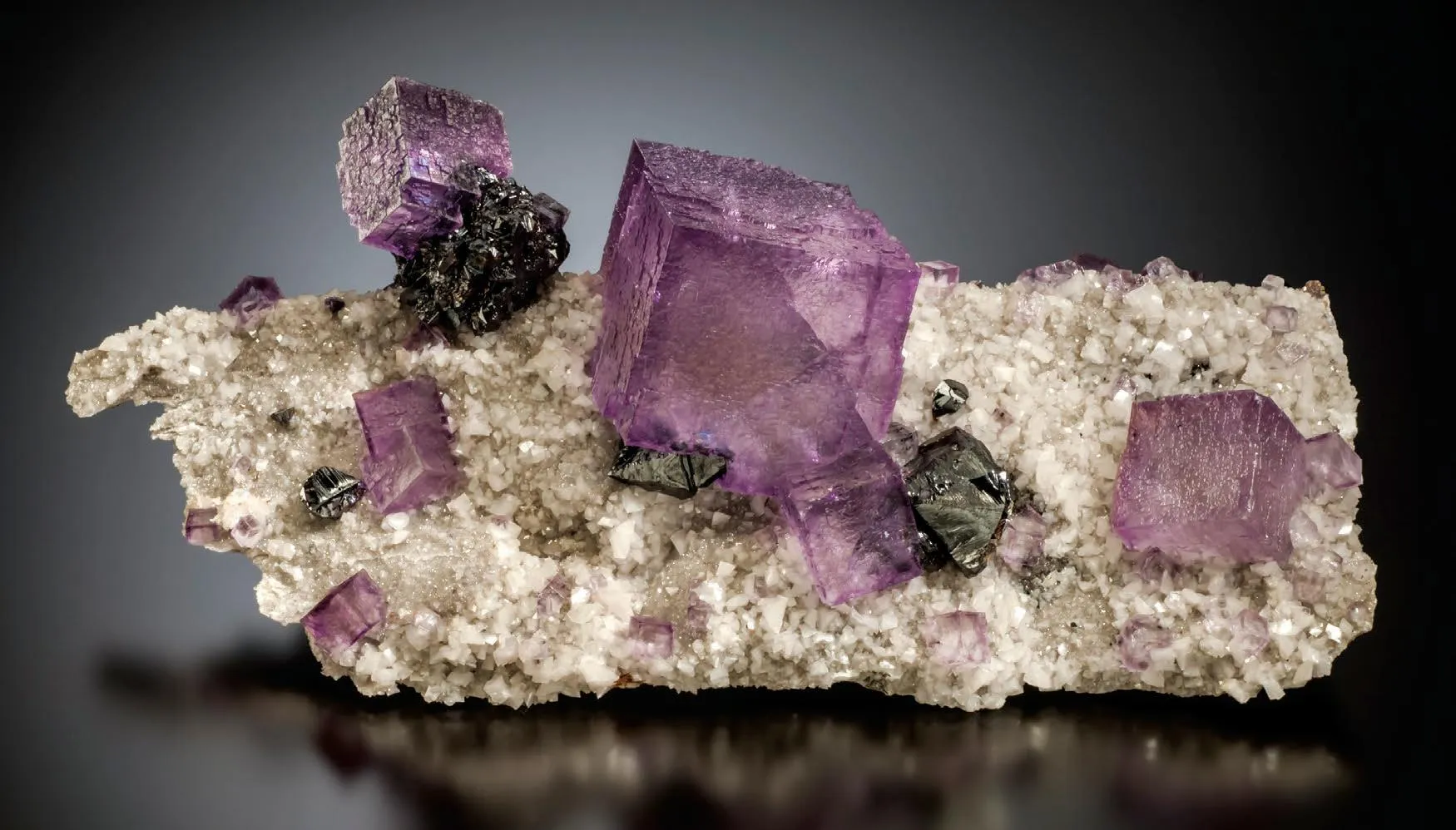 Fluorite, Sphalerite - image 1