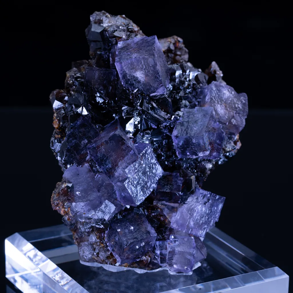 Fluorite & Sphalerite - Elmwood Mine image