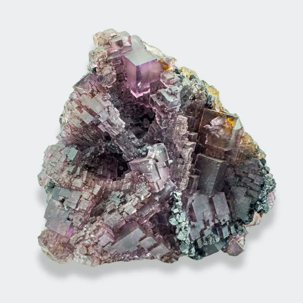 Fluorite & Sphalerite from USA, Illinois